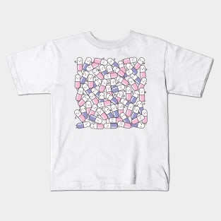 cute pills cartoon Kids T-Shirt